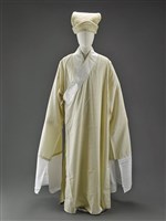 藏品(白氈帽、白男老斗衣)的圖片