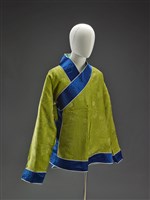 藏品(秋香地鑲藍邊打衣)的圖片