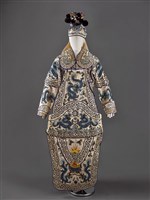 藏品(白扎巾、白靠)的圖片