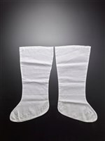 藏品(白布襪)的圖片