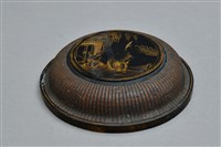 藏品(鄭氏奩具竹絲盒(盒蓋))的圖片