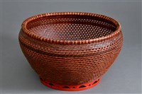 藏品(竹編歛口置物籃)的圖片