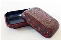 藏品(戧彩寶相花紋委角長方盒)的圖片