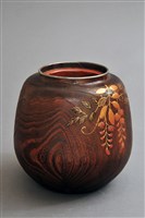 藏品(桐木蒔繪藤紋花器(瓶身))的圖片