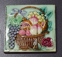 藏品(水果磁磚)的圖片