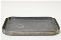 藏品(四角錫茶盤)的圖片