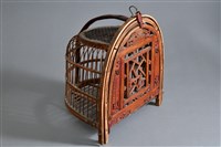 藏品(竹鳥籃)的圖片