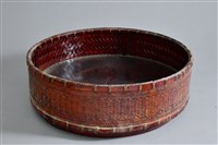 藏品(四層圓竹籃(左籃-疊層4))的圖片