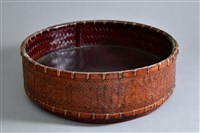 藏品(四層圓竹籃(右籃-疊層2))的圖片