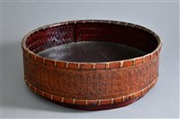 藏品(四層圓竹籃(右籃-疊層3))的圖片