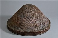 藏品(三層竹籃(籃蓋))的圖片