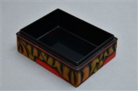 藏品(刻繪花卉紋菸盒、甜點盤(盒身))的圖片