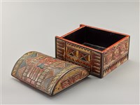 藏品(刻繪原住民圖紋方盒)的圖片