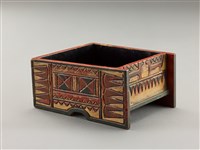 藏品(刻繪原住民圖紋方盒(盒身))的圖片