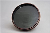 藏品(黑漆彩繪瓶花紋攢盒(盒身))的圖片