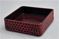 藏品(鎌倉雕牡丹紋三段重箱(盒層3))的圖片