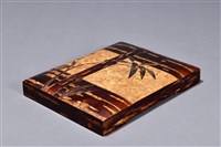 藏品(樺細工竹紋硯臺盒(盒蓋))的圖片