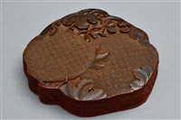 藏品(剔彩錦地瓜果紋盒(盒蓋))的圖片