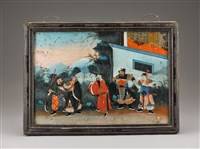 藏品(戲景玻璃畫)的圖片