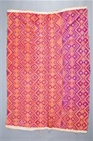 藏品(幾何紋織錦被面)的圖片