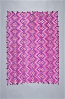 藏品(幾何紋織錦被面)的圖片