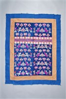 藏品(花鳥紋織錦被面)的圖片