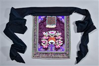 藏品(花鳥紋刺繡背兒帶)的圖片