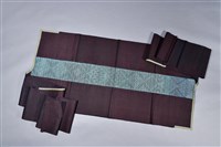 藏品(幾何紋織錦背兒帶)的圖片