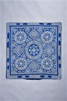 藏品(花草紋蠟染包被)的圖片