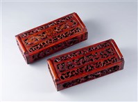 藏品(龍鳳呈祥對枕)的圖片