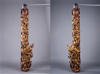 藏品(神龕龍柱)的圖片