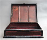 藏品(黑漆竹絲書箱)的圖片