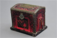 藏品(朱漆彩繪葫蘆紋箱)的圖片