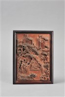 藏品(高遠山水圖硯屏(主體))的圖片