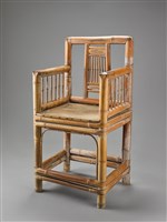 藏品(竹製太師椅1)的圖片