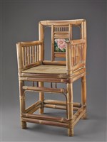 藏品(竹製太師椅(椅2))的圖片