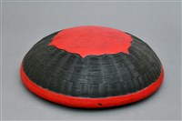 藏品(朱黑漆謝籃(籃蓋))的圖片