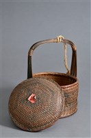 藏品(客家彩繪檳榔籃)的圖片