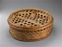 藏品(竹編雙層洗菜籃)的圖片