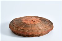 藏品(竹編圓蓋盒(盒蓋))的圖片