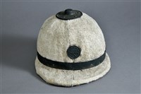 藏品(覆石棉竹編消防帽)的圖片