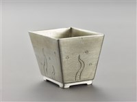 藏品(錫方茶壺組(茶杯))的圖片