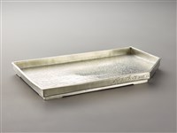 藏品(錫方茶壺組(茶盤))的圖片