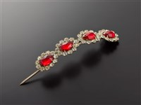 藏品(紅水鑽頭面-條子)的圖片