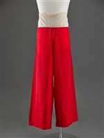 藏品(彩褲(紅色))的圖片