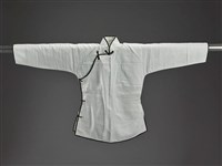 藏品(水藍地鑲黑邊襖子)的圖片