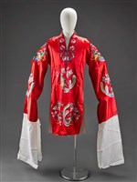 藏品(女帔(紅色))的圖片
