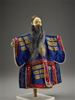 藏品(布袋戲偶-卜卦仙古今子)的圖片