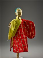 藏品(布袋戲偶-金面神和尚)的圖片