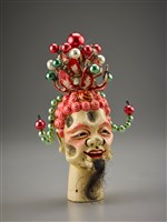 藏品(布袋戲偶-三十三代藥材王(頭))的圖片